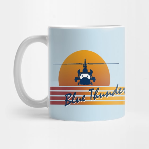 Blue Thunder Retro by PopCultureShirts